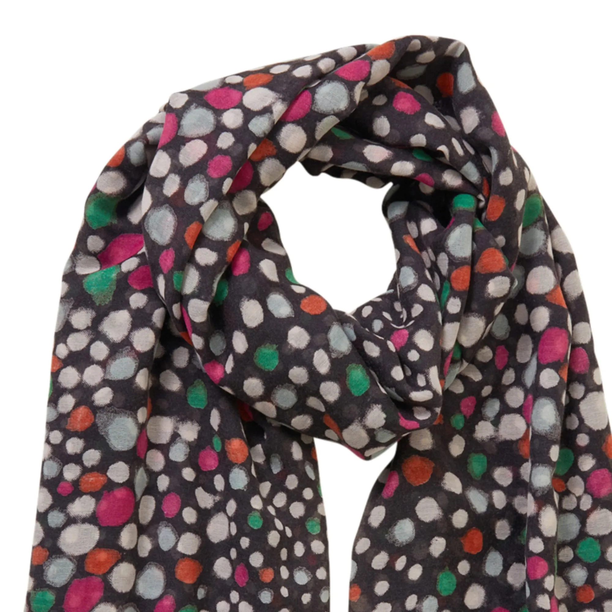 Accessorize London Women's Multi Spot Smarties Scarf