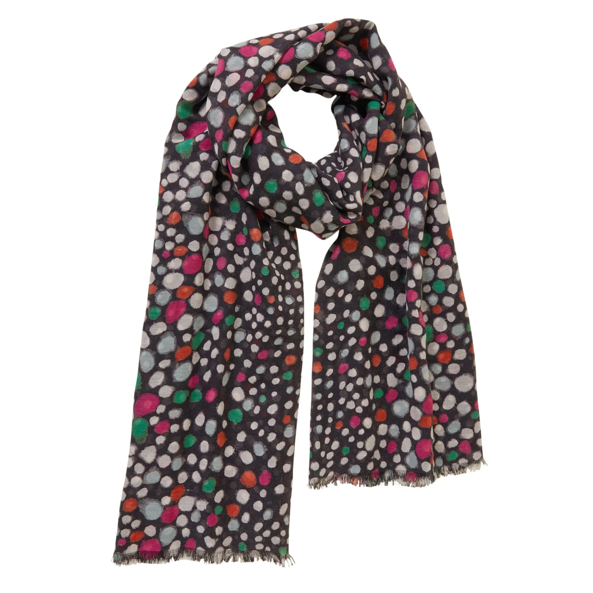 Accessorize London Women's Multi Spot Smarties Scarf