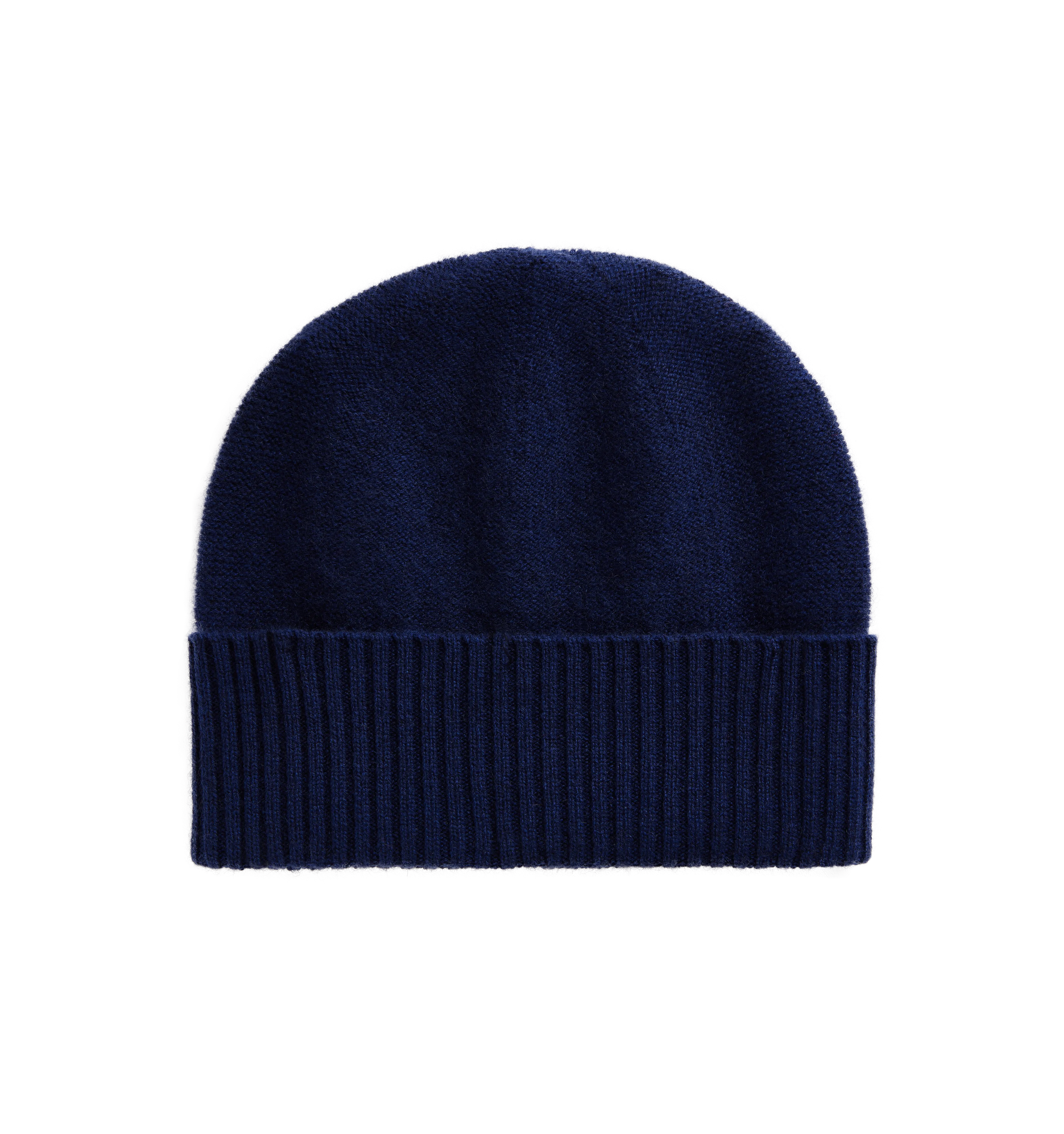 Cashmere Hat - Navy Cashmere