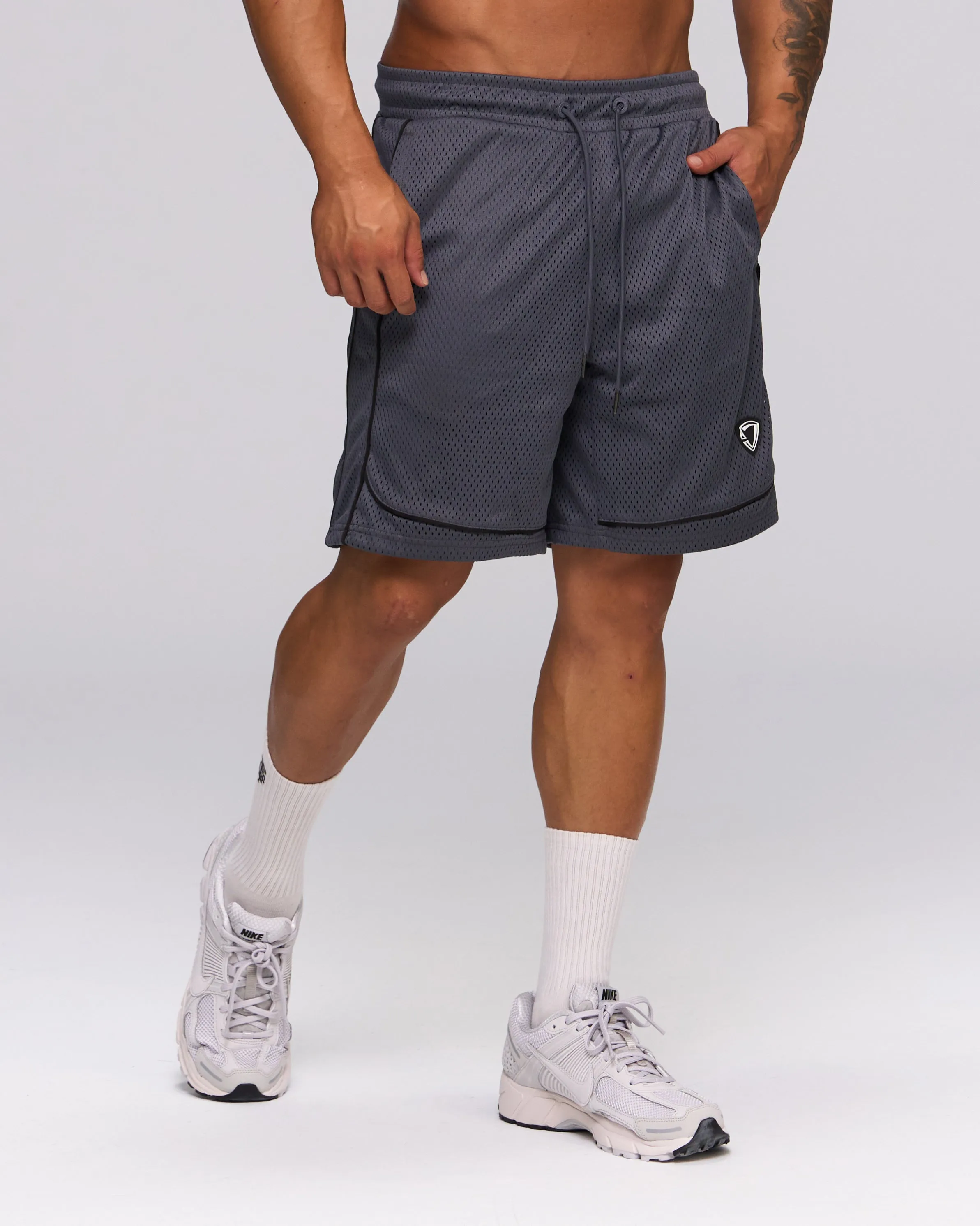 D-Mesh Piping Shorts