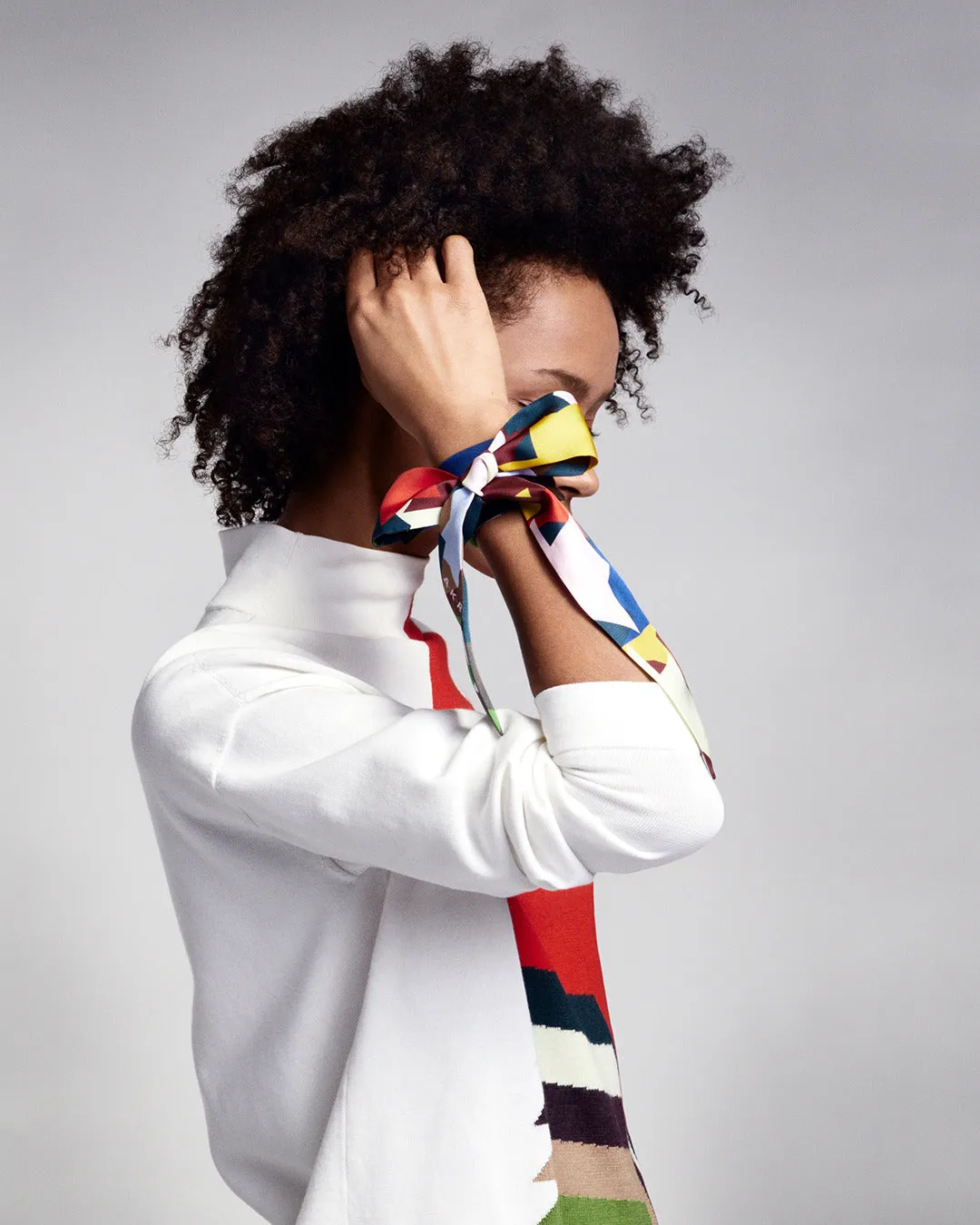 Kinderstern Seidendruck Tie Scarf