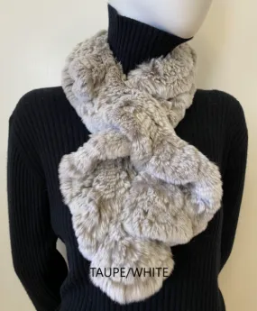 LINDA RICHARDS FUR SCARF