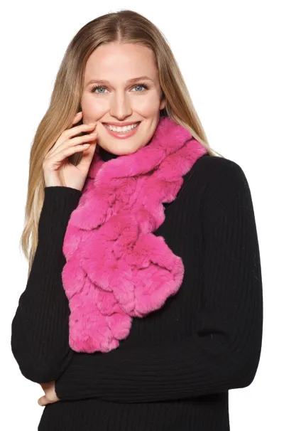 LINDA RICHARDS FUR SCARF