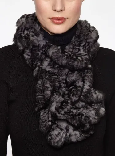 LINDA RICHARDS FUR SCARF