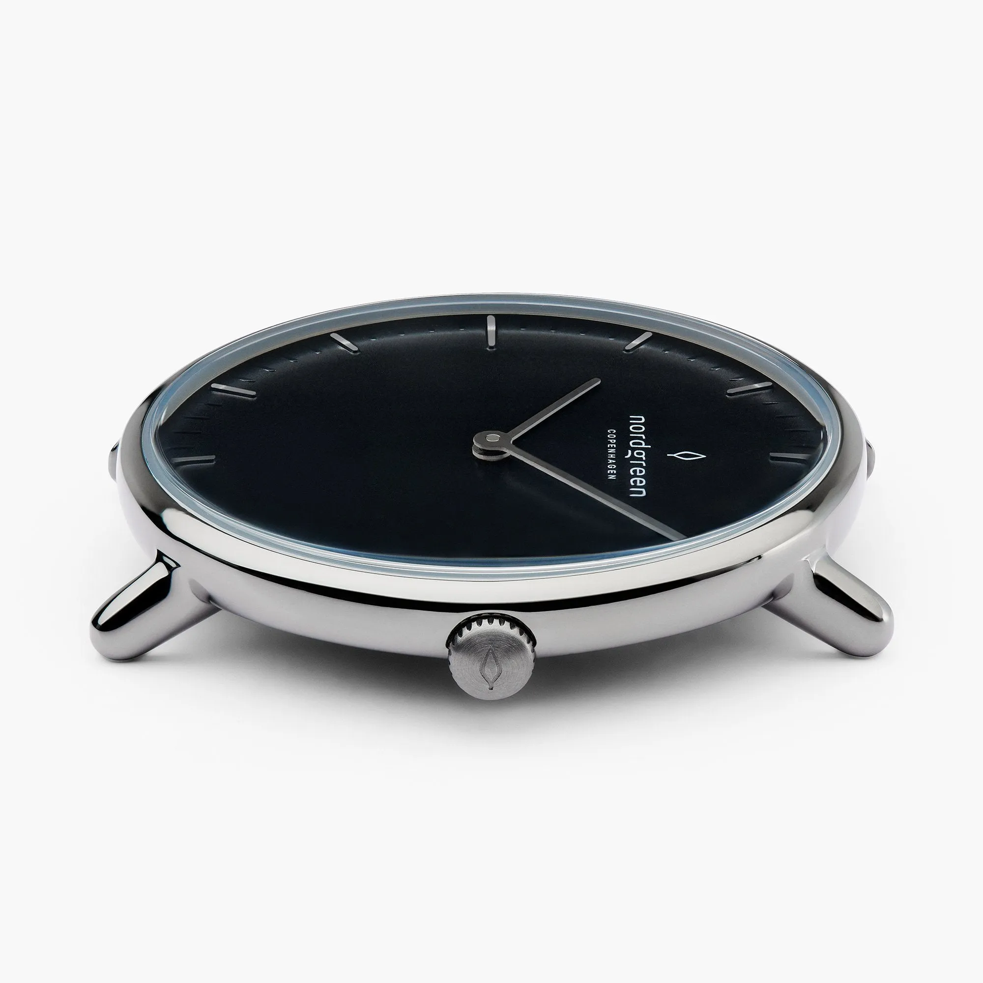 Native | Black Dial - Black Vegan Leather