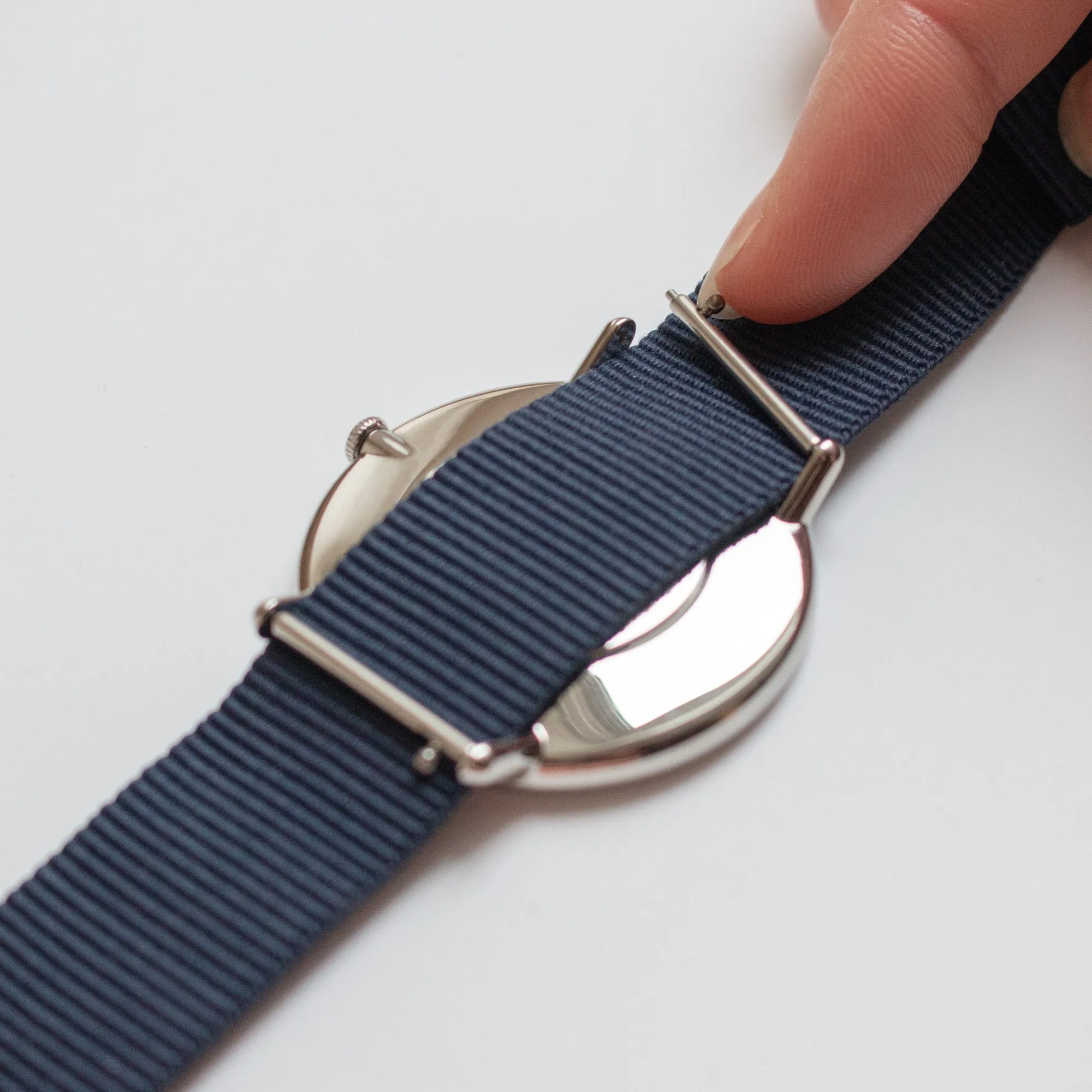 Native | Black Dial - Olive Green Nylon