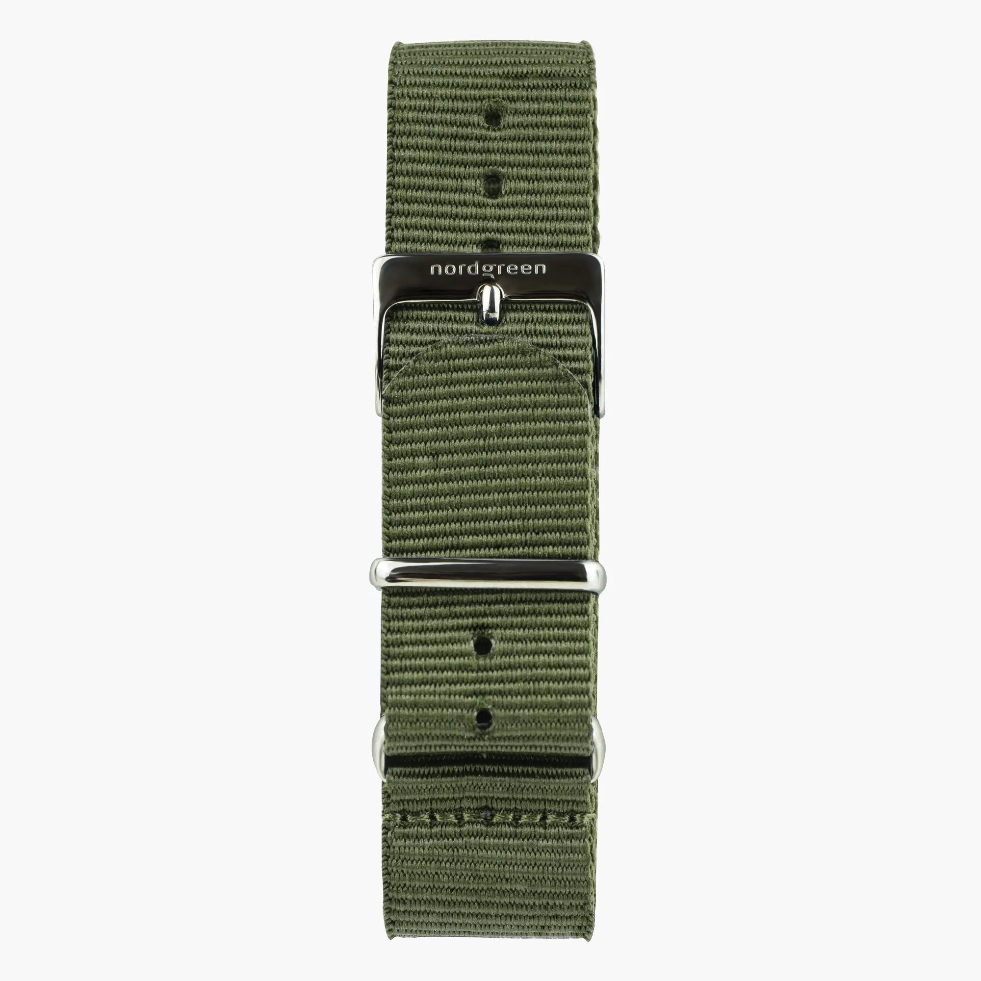 Native | Black Dial - Olive Green Nylon