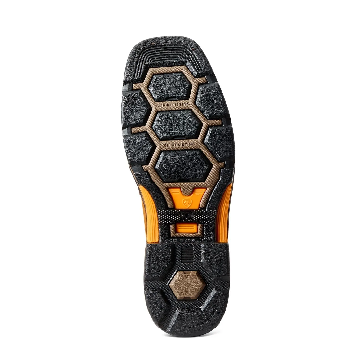 OverDrive Composite-Toe Wide Square Toe Work Boot Alamo Brown