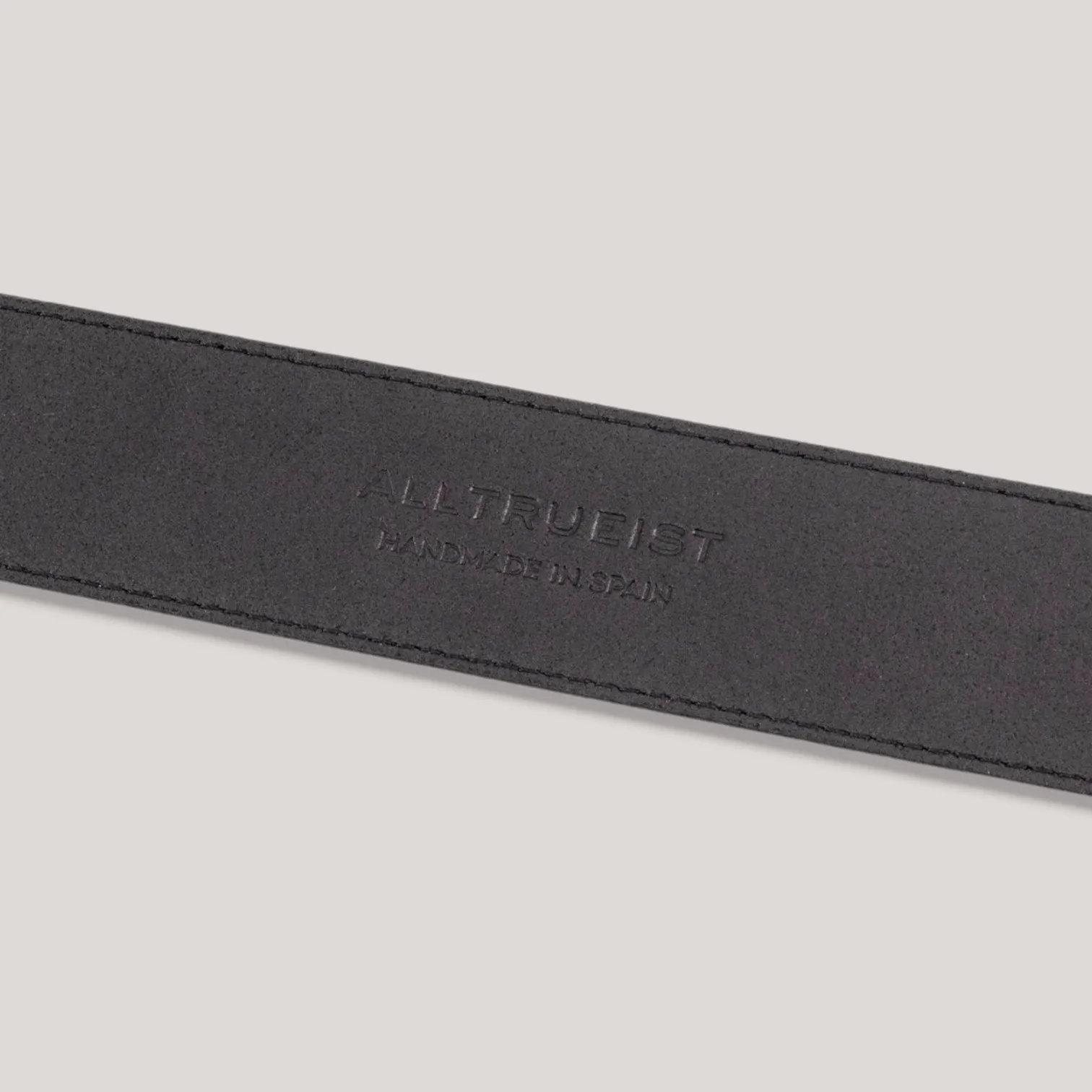 SOPHOS - Black Vegan Belt - Graphite
