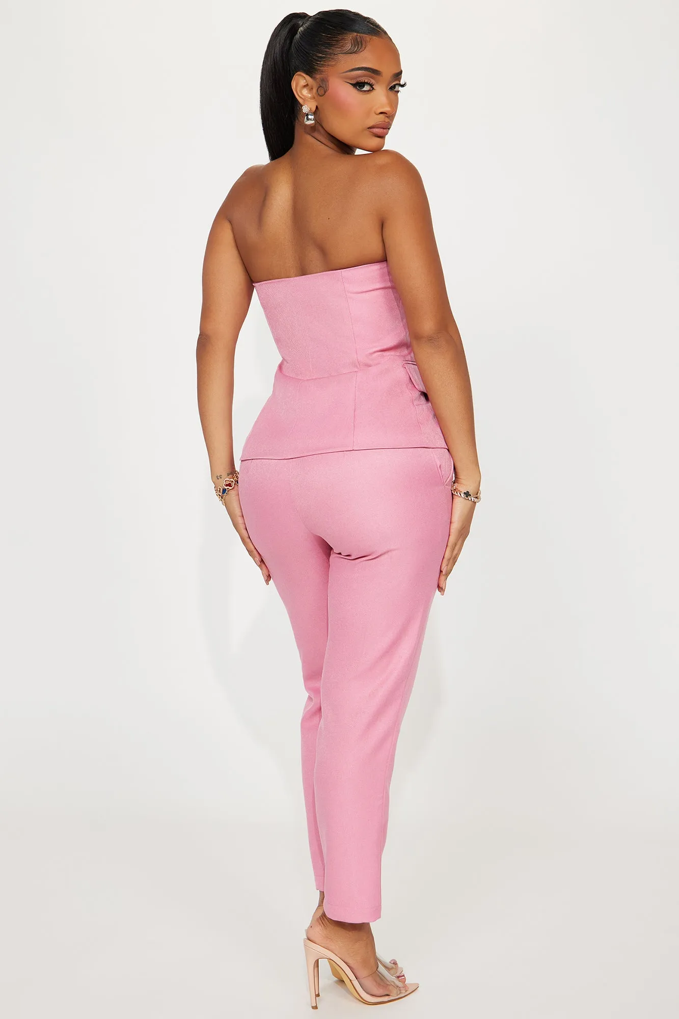 Tessa Pant Set - Pink