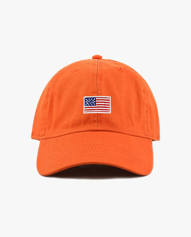 The Hat Depot Kids - Embroidered USA Flag Baseball Cap